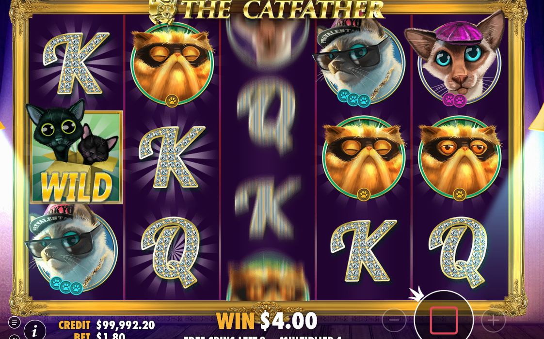 Free Spins round with the flat 4x multiplier
