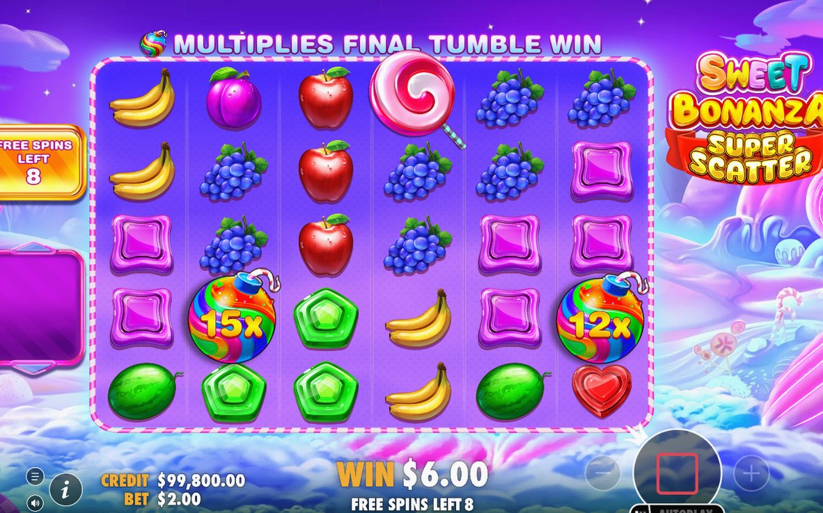 Free Spins with 10 spins on special reels