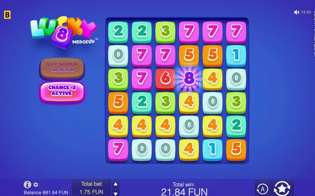 Bonus round: marked tiles with multipliers in one cluster