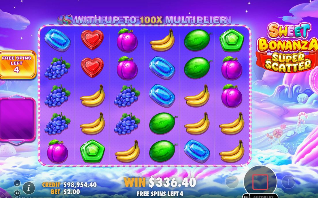 Free Spins round with a MULTIPLIER BOMB value showing